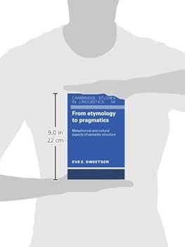 Amazon.com: From Etymology to Pragmatics: Metaphorical and